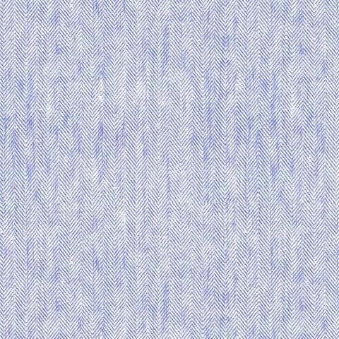 Ian Mankin Coast Hayle Cobalt Bed Base Valance