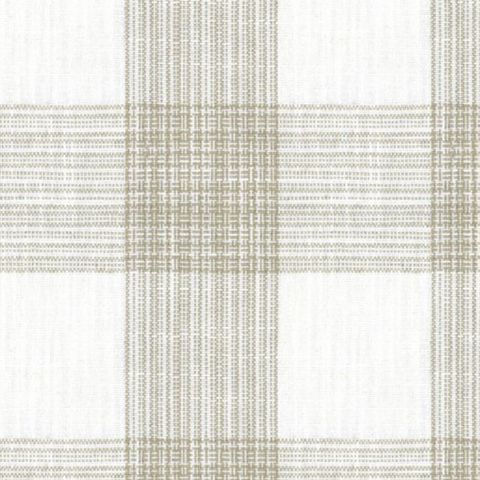 Hemsby Check Oatmeal Upholstery Fabric