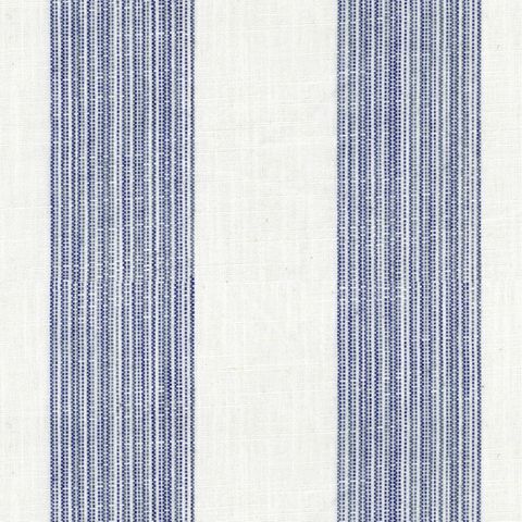 Lulworth Stripe Cobalt Upholstery Fabric