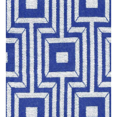 Maze Cobalt Upholstery Fabric