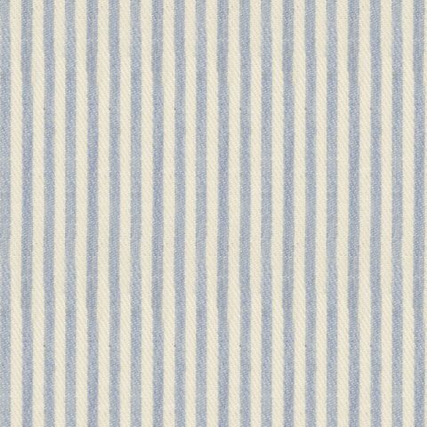 Candy Stripe Bluebell Upholstery Fabric