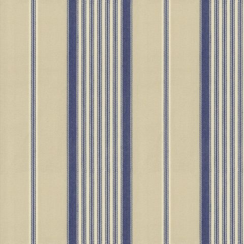 Empire Stripe 1 Airforce Upholstery Fabric