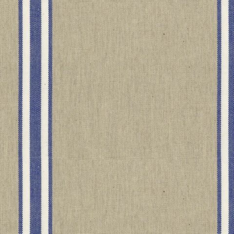 Odeon Stripe 8 Indigo Upholstery Fabric