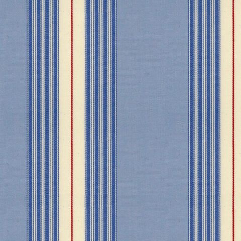 Panama Stripe Indigo/Sky Upholstery Fabric