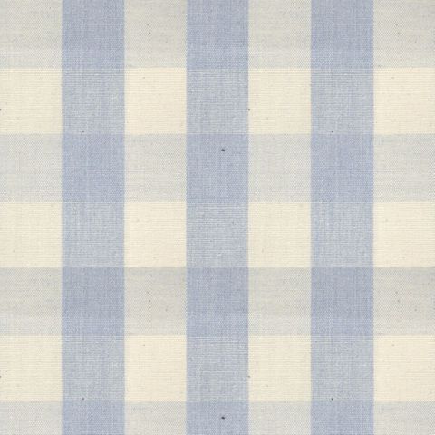 Suffolk Check Large Bluebell Upholstery Fabric