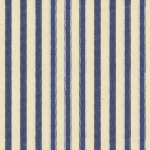 Ticking Stripe 2 Airforce Upholstery Fabric