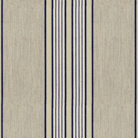 Vintage Stripe 1 Navy Upholstery Fabric