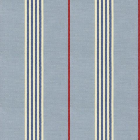 Worthing Stripe Sky Upholstery Fabric