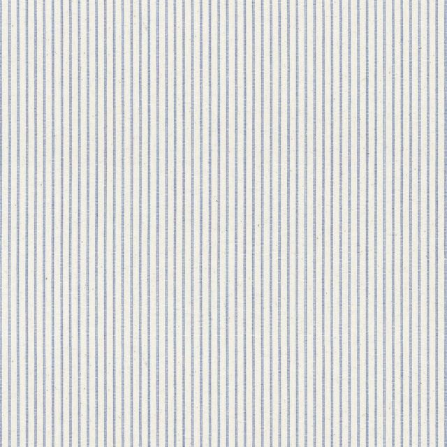 Ian Mankin The Blue and Navy Collection Lining Stripe Indigo Upholstery Fabric