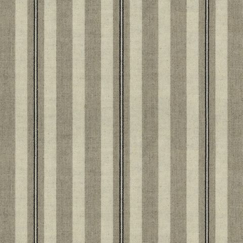 Spencer Stripe 2 Black Upholstery Fabric
