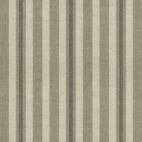 Spencer Stripe 2 Black Upholstery Fabric