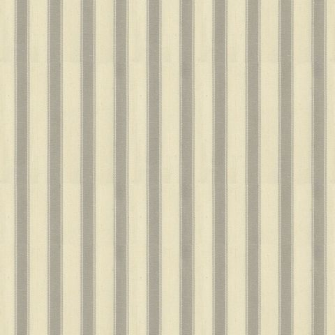 Ticking Stripe 2 Grey Upholstery Fabric