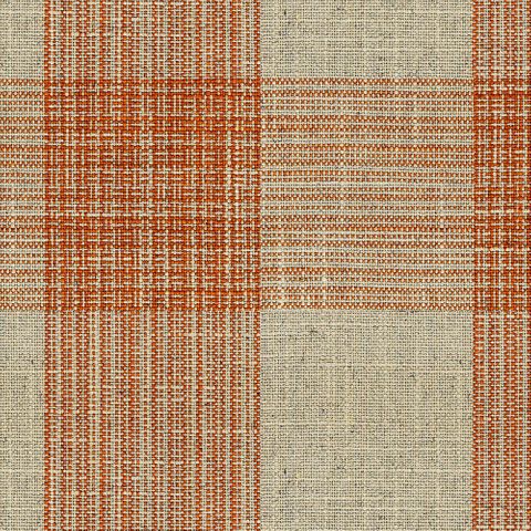 1485 Hemsby Check Russet Upholstery Fabric