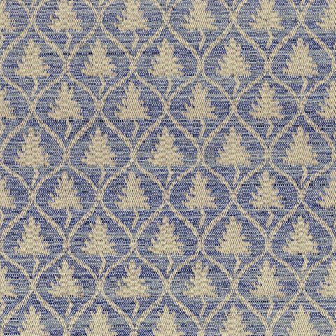 Cawood Monarch Blue Upholstery Fabric