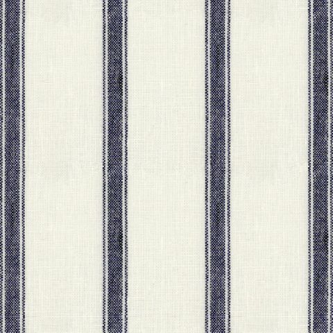 Angus Stripe Navy Upholstery Fabric