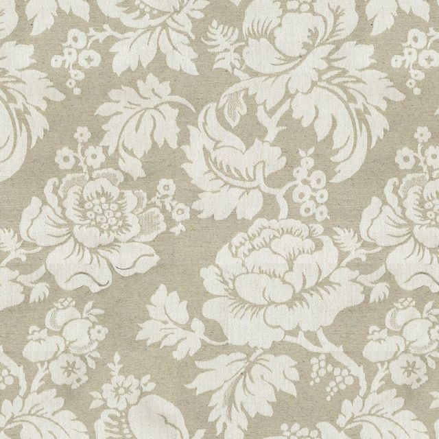 Ian Mankin The Ivory and Natural Collection Wildflower Union Flax