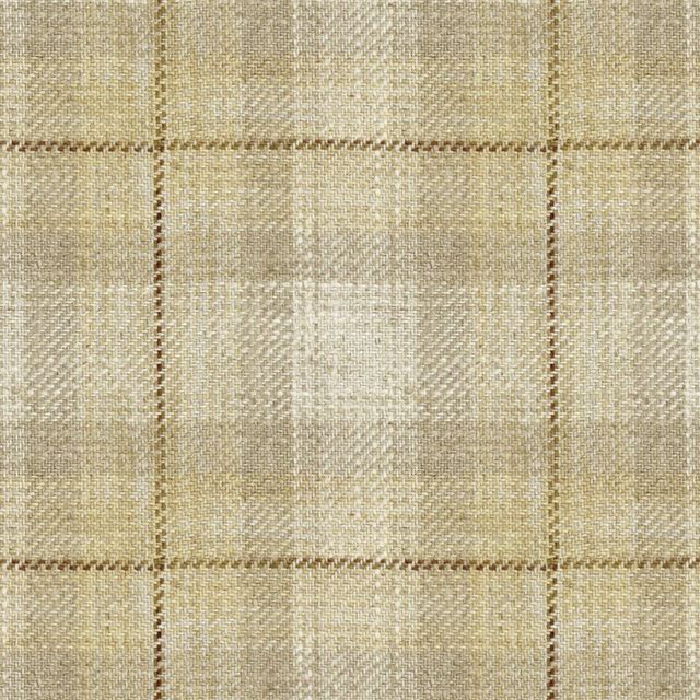 Ian Mankin The Ivory and Natural Collection Kintyre Check Natural