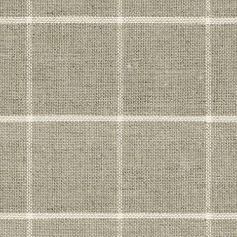 Skye Check Oatmeal Upholstery Fabric