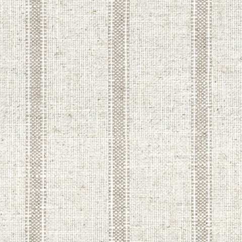 Forfar Stripe Natural Upholstery Fabric
