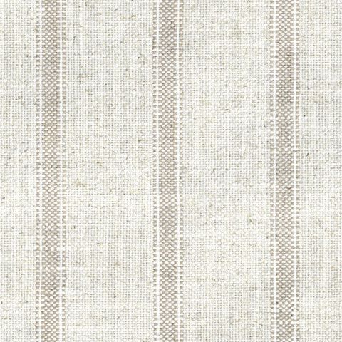 Forfar Stripe Natural Upholstery Fabric