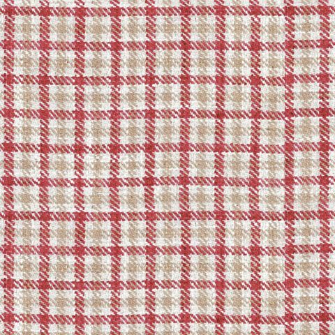 Nairn Check Peony Upholstery Fabric