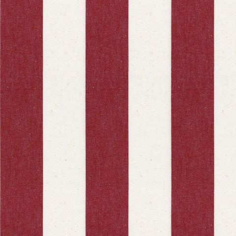 Devon Stripe Peony Upholstery Fabric