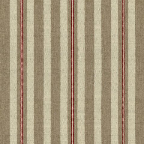 Spencer Stripe 2 Peony Upholstery Fabric