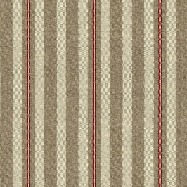 Ian Mankin The Peony and Pink Collection Spencer Stripe 2 Peony Upholstery Fabric