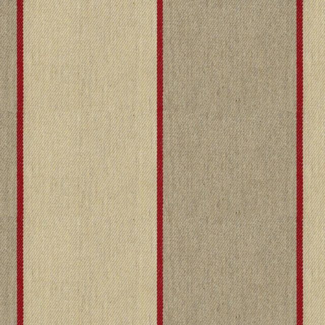 Ian Mankin The Peony and Pink Collection Regatta Stripe 3 Peony