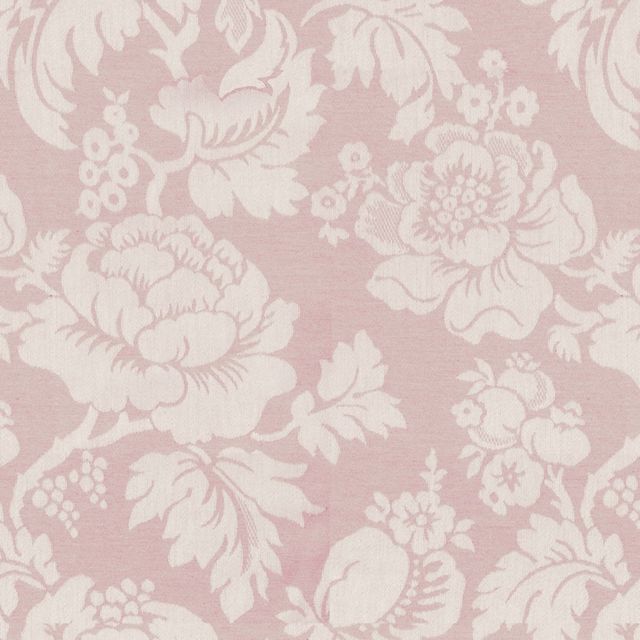 Ian Mankin The Peony and Pink Collection Wildflower Pink Upholstery Fabric