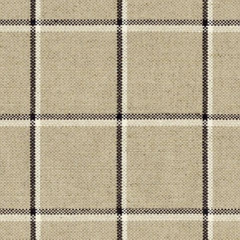 Skye Check Charcoal Upholstery Fabric