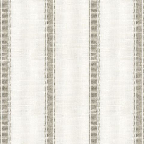 Angus Stripe Flax Upholstery Fabric