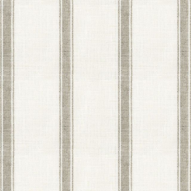 Ian Mankin The Ivory and Natural Collection Angus Stripe Flax