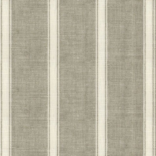 Ian Mankin The Ivory and Natural Collection Angus Stripe Nordic Ivory