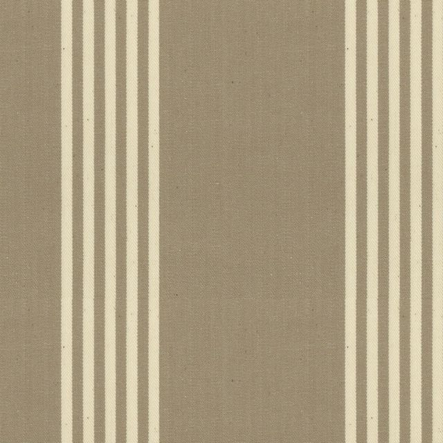 Ian Mankin The Ivory and Natural Collection Oxford Stripe Flax