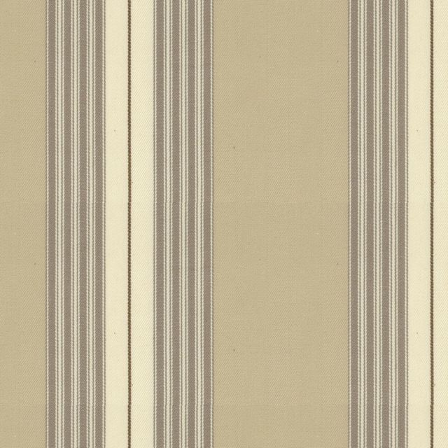 Ian Mankin The Ivory and Natural Collection Panama Stripe Putty/Cream