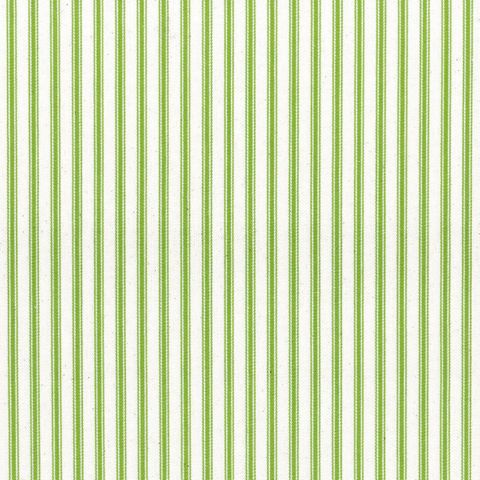 Ticking Stripe 1 Apple Upholstery Fabric
