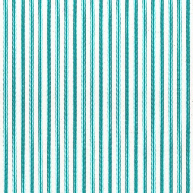 Ian Mankin The Ticking Archive - One Ticking Stripe 1 Aqua
