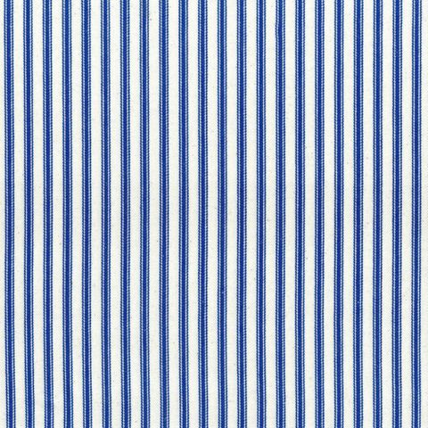 Ticking Stripe 1 Cobalt Upholstery Fabric