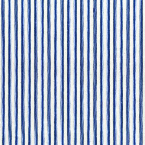 Ticking Stripe 1 Cobalt Upholstery Fabric