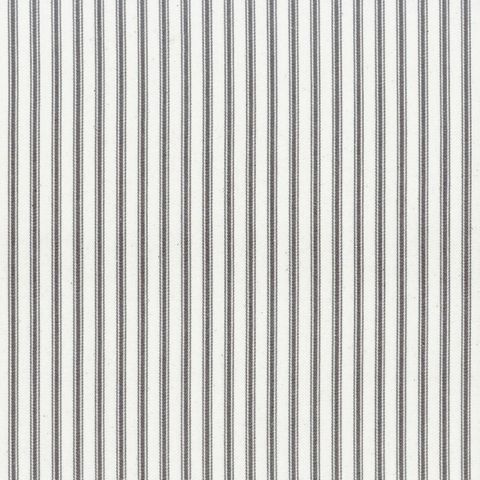 Ticking Stripe 1 Dark Grey Upholstery Fabric