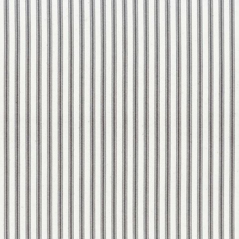 Ticking Stripe 1 Dark Grey Upholstery Fabric