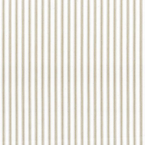 Ticking Stripe 1 Oatmeal Upholstery Fabric