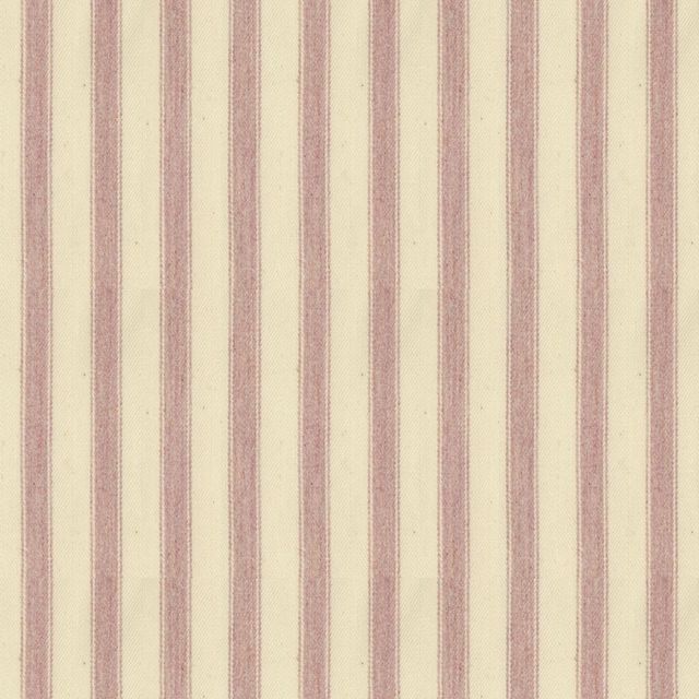 Ian Mankin The Peony and Pink Collection Ticking Stripe 2 Pink