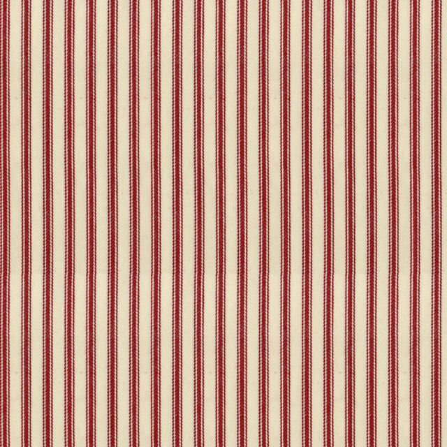 Ian Mankin The Peony and Pink Collection Ticking Stripe 1 Peony Upholstery Fabric