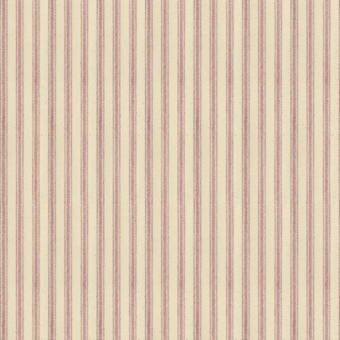 Ticking Stripe 1 Pink Upholstery Fabric