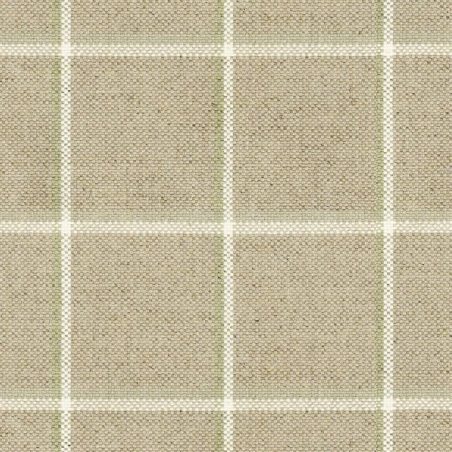 Ian Mankin The Sage and Mint Collection Skye Check Sage Upholstery Fabric