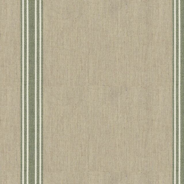 Ian Mankin The Sage and Mint Collection Odeon Stripe 8 Slate Upholstery Fabric
