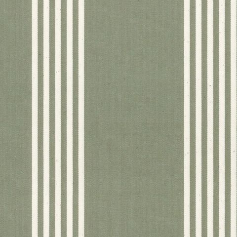 Oxford Stripe Sage Upholstery Fabric