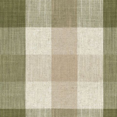 Oban Check Sage Upholstery Fabric